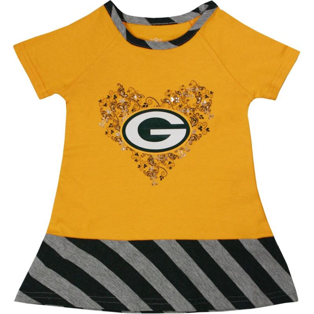 Green Bay Packers Infant Girls' Drop Waist Skirt